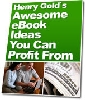 Thumbnail Awesome Ebook Ideas You Can Profit From!
