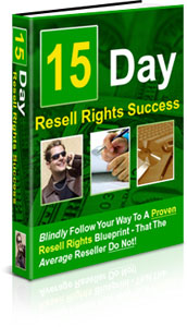 Product picture 15 Day Resell Rights Success