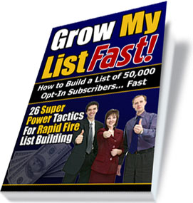 Product picture Grow My List Fast