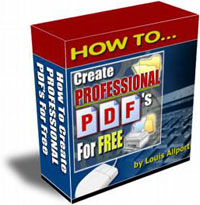 Product picture How To Create Professional PDF&lsquo;s For FREE