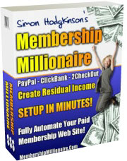 Product picture Membership Millionaire software to create a membership site