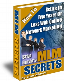 Product picture Brian Garvin&lsquo;s MLM Secrets