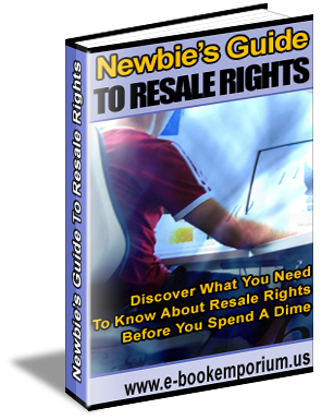 Product picture Newbie‘s Guide To Resale Rights