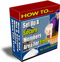 Product picture How To Set Up A Secure Members Area For Free