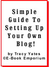 Product picture Simple Guide To Setting Up Your Own Blog