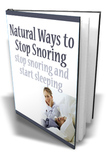 Product picture Natural Ways to Stop Snoring
