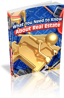 Product picture What You Need to Know About Real Estate