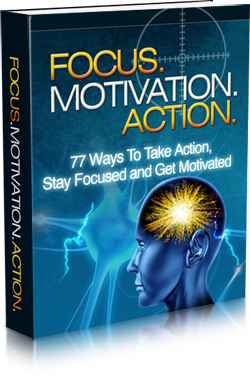 Product picture Focus, Motivation, Action
