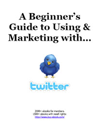 Product picture A Beginners Guide to Using & Marketing with Twitter