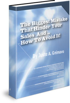 Product picture The Biggest Mistake That Hinder Your Sales And How To Avoid It