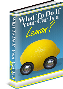 Product picture What To Do If Your Car Is a Lemon?