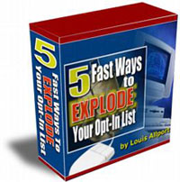 Product picture 5 Fast Ways To EXPLODE Your Opt-In List