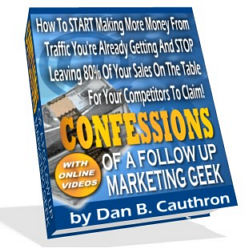 Product picture Confessions of a Follow Up Marketing Geek